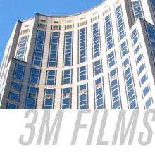 3M window films and tinting products.